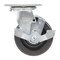Vestil Phenolic Swivel With Brake Caster 5 In. Diameter x 2 In. Width 1000 Lb. Capacity Black CST-VE-5X2PH-SWB - alternate 5